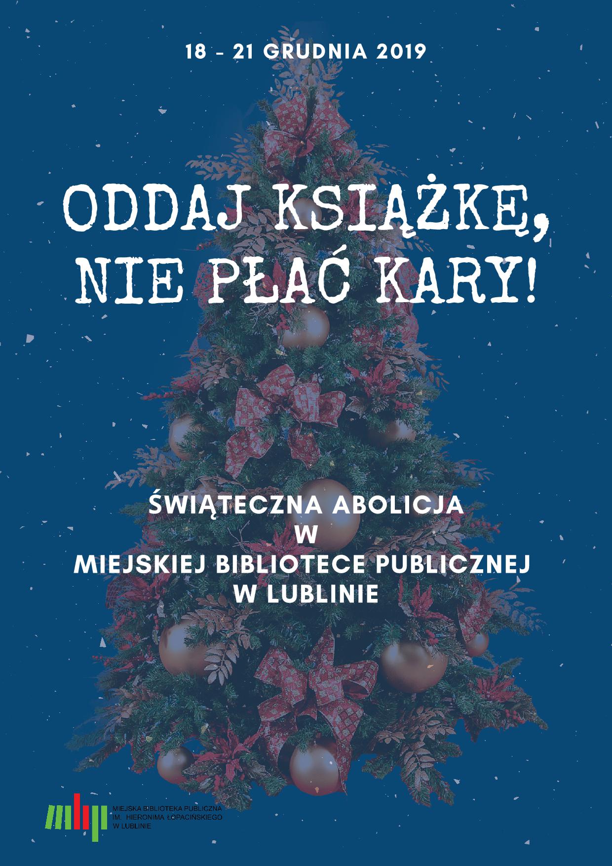 Abolicja w Miejskiej Bibliotece Publicznej w Lublinie!