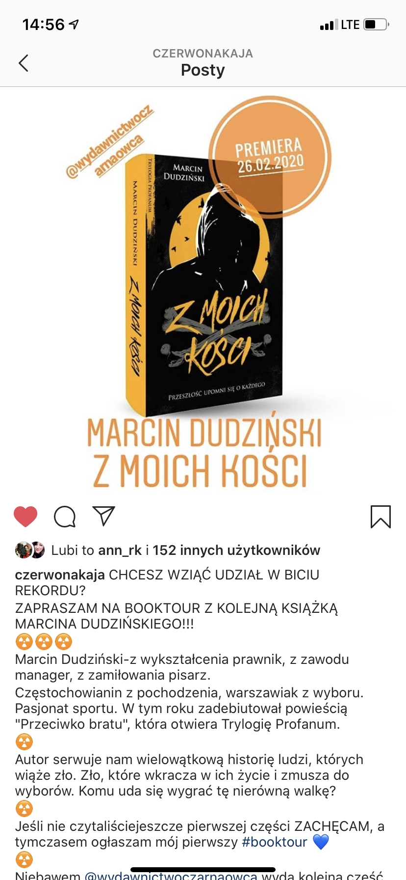 Jedyny TAKI egzemplarz! Książka wędruje po Polsce!