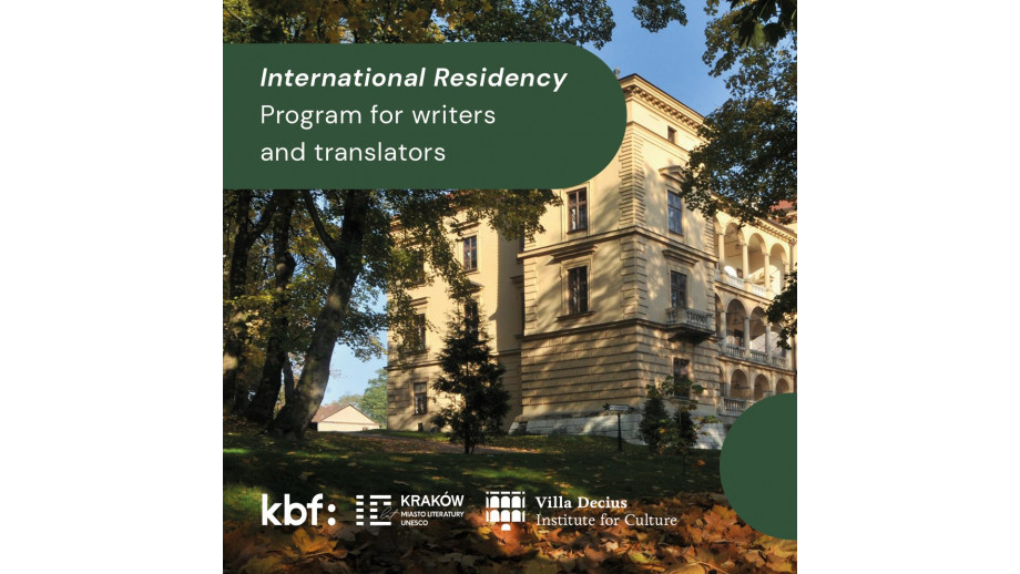 Nabór do Międzynarodowego Programu Rezydencji dla pisarzy i tłumaczy