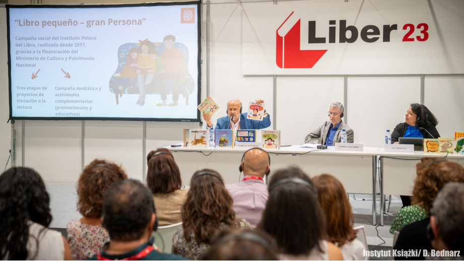 Ostatni dzień polskiej prezentacji na Targach Książki LIBER w Madrycie