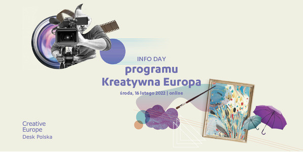 Zapraszamy na Info Day programu Kreatywna Europa!  16 lutego, online