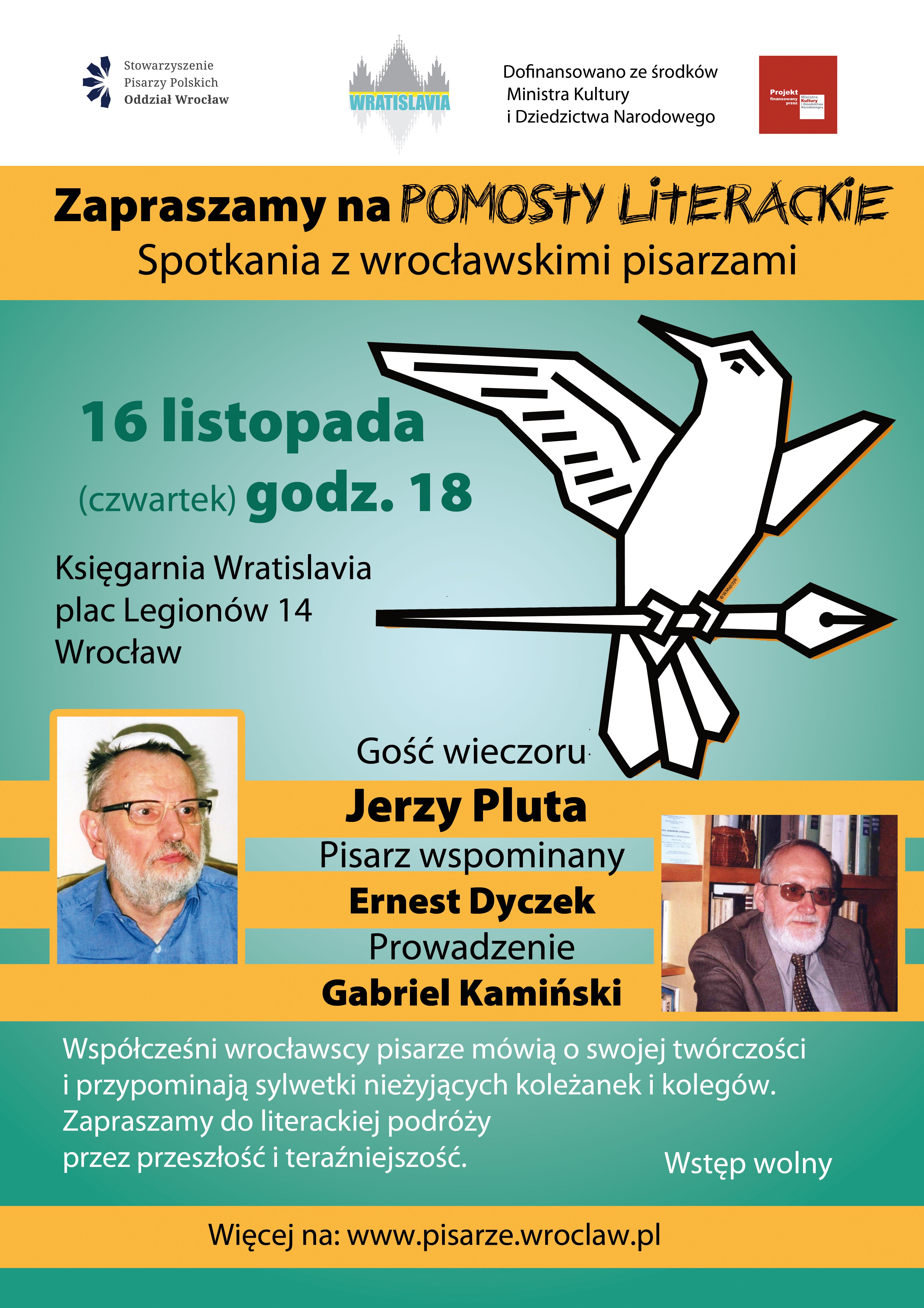 7. Pomosty Literackie, Jerzy Pluta, Ernest Dyczek, 